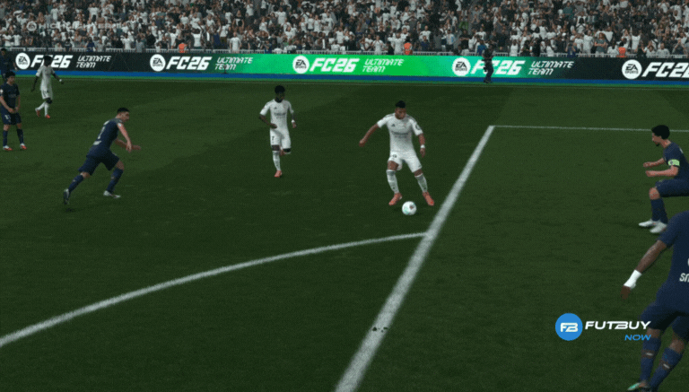 Imagen del artículo Dribles para dominar en FC 26: Lista de los más eficientes y fáciles en el blog de FutBuyNow sobre EA Sports FC 26